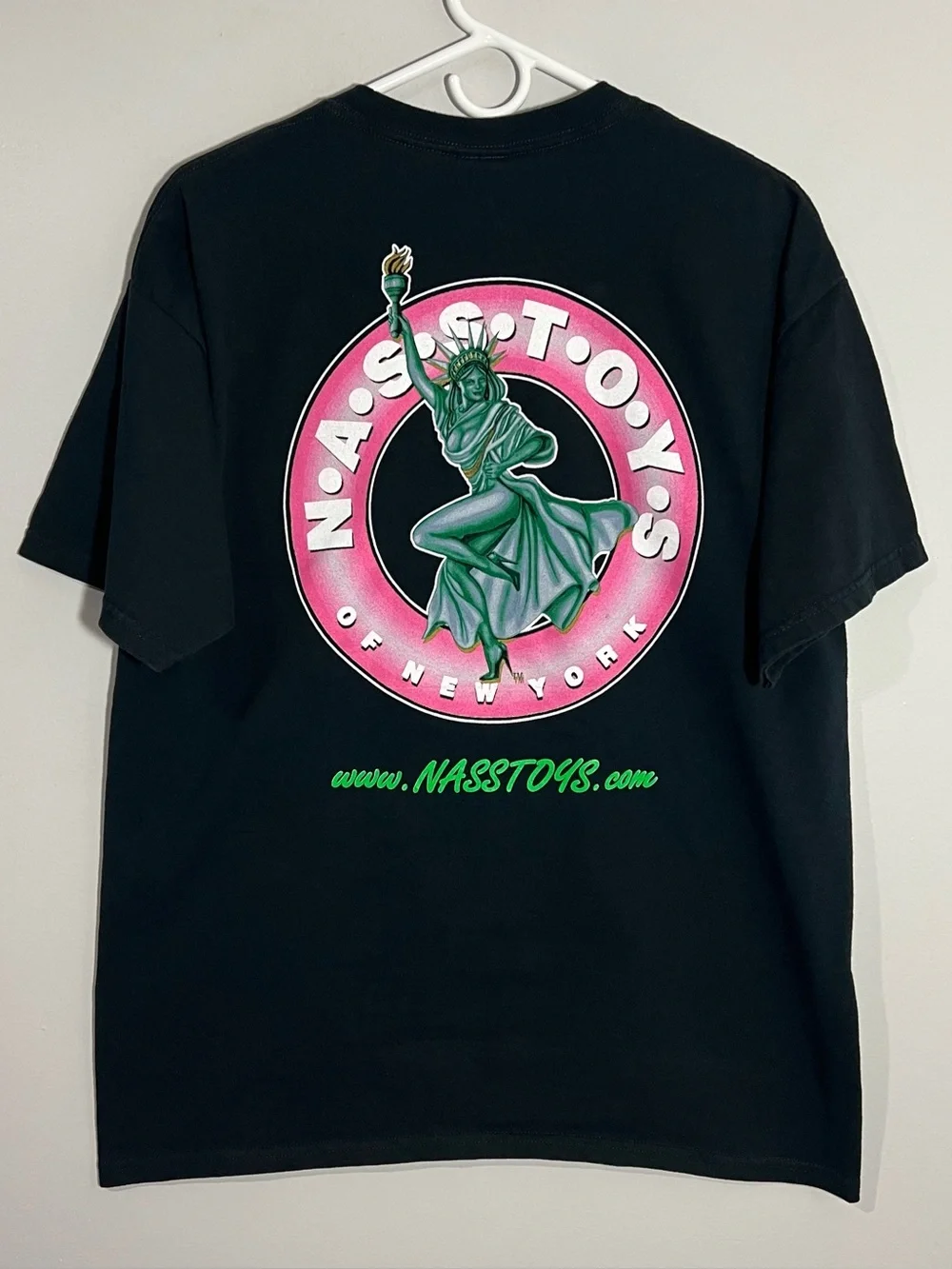 Nasstoys Brandon Lane Racing New York Black Green T-Shirt Men’s Large